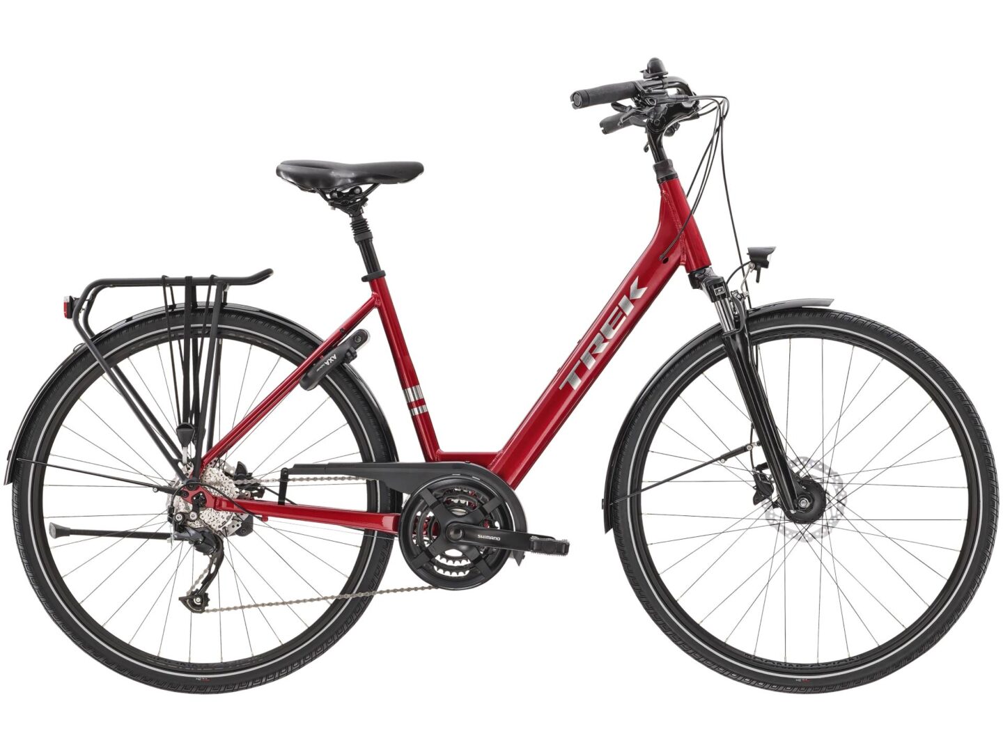 Trek Verve 2 Equipped Lowstep Rage Red