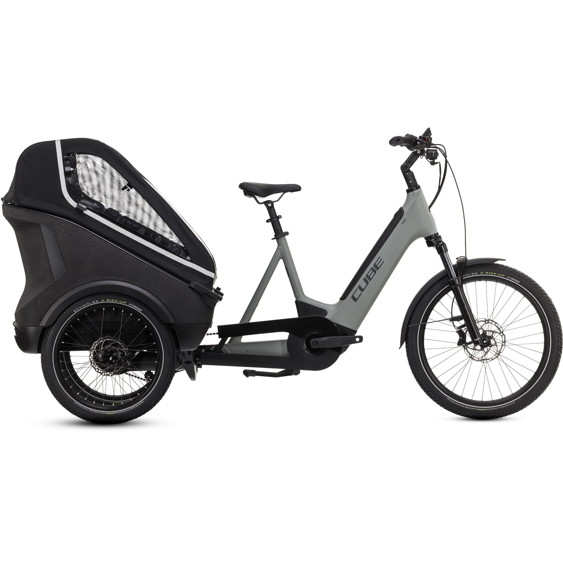 Cube Trike Family Hybrid 750 swampgrey´n´reflex