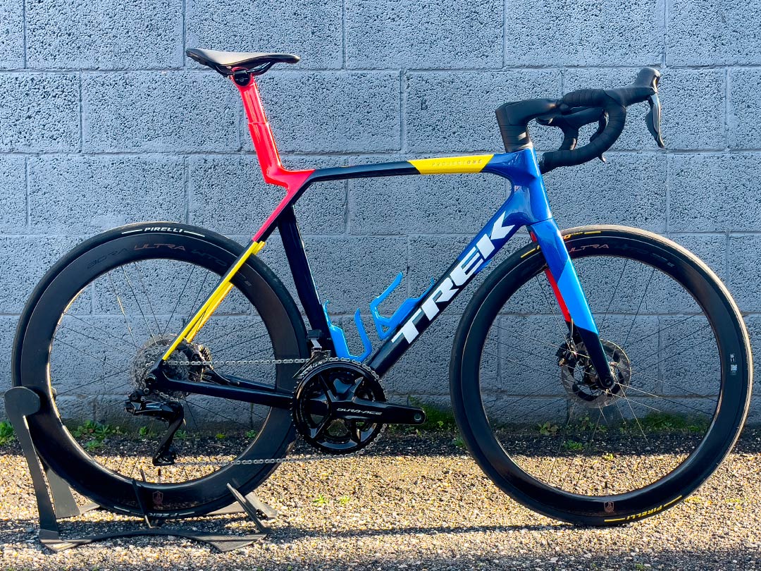 Trek Madone SLR Gen 8 Shimanto Dura-Ace Di2 Campagnolo Bora Ultra WTO 45 taglia L usato garantito