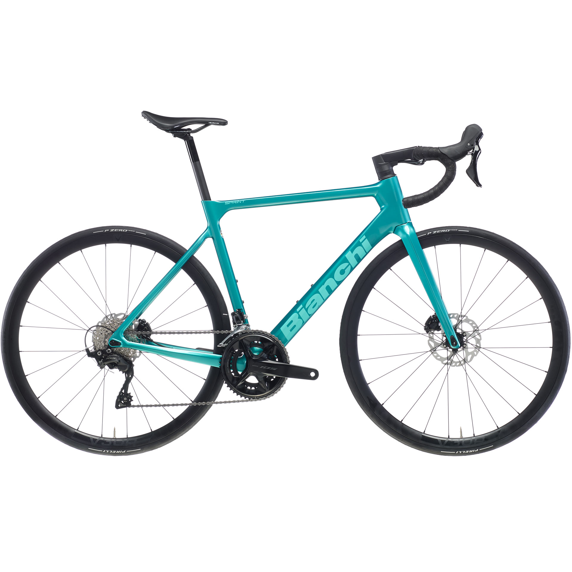 Bianchi Sprint Shimano 105 12s SI - Celeste Metallic / CK16