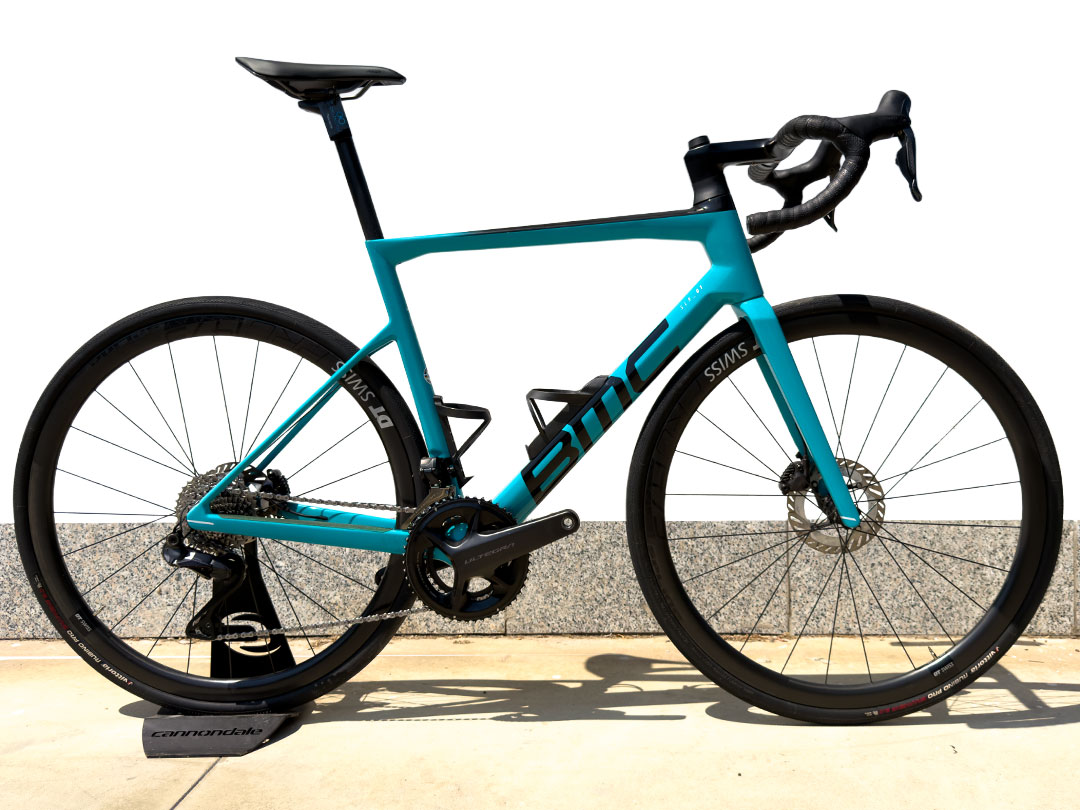 BMC Teammachine SLR 01 THREE Turquoise / Black taglia 56 usato garantito