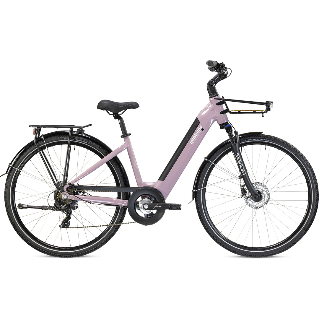 Lombardo Trastevere Agevole Violet Glicine Glossy